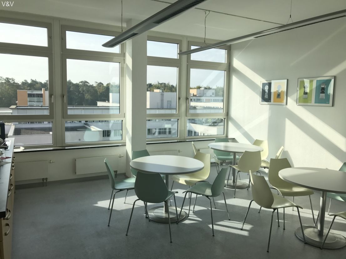 Helle Büroflächen mit flexiblem Grundriss