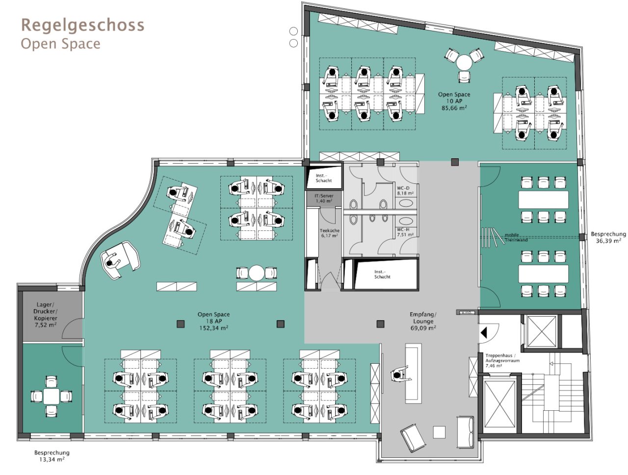 Hochwertige Büroflächen direkt im Bankenviertel