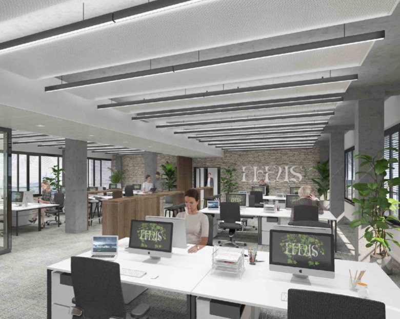 Nachhaltig revitalisiertes Bürogebäude im Mertonviertel
