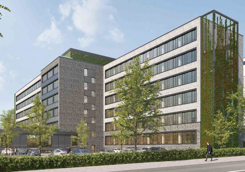 Nachhaltig revitalisiertes Bürogebäude im Mertonviertel
