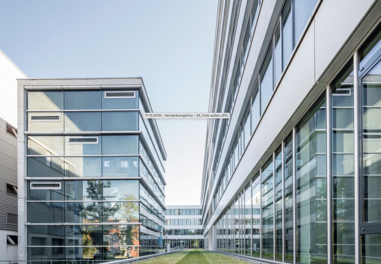 Moderne Büroflächen im Technologiezentrum Darmstadt
