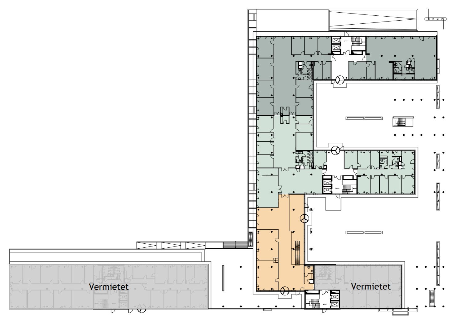 Moderne Büroflächen im Technologiezentrum Darmstadt