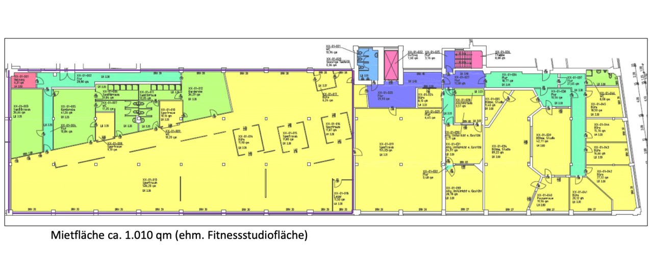 Loftartige Büroflächen in Frankfurt-West