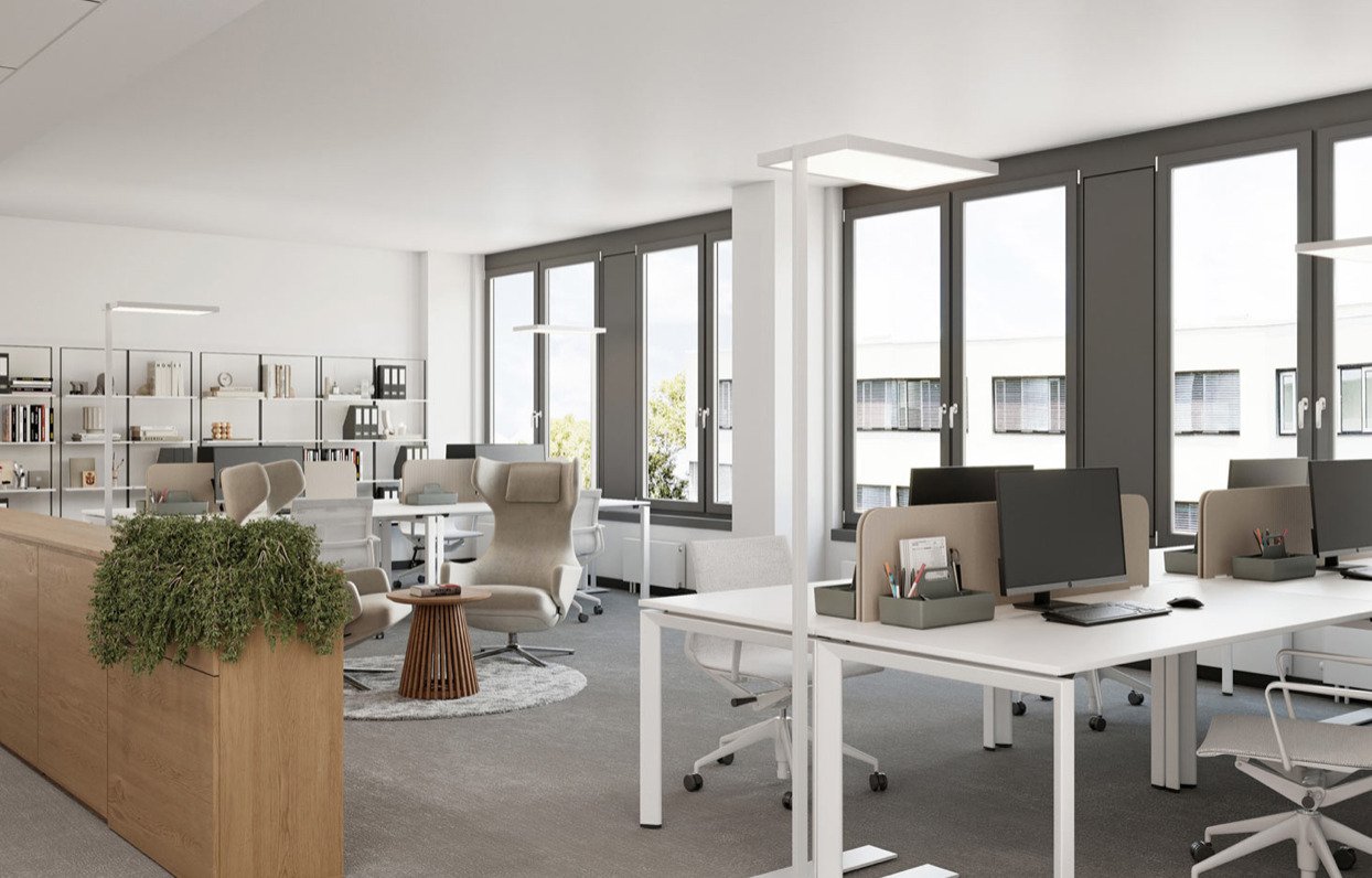 Modernisiertes Bürogebäude in der City West