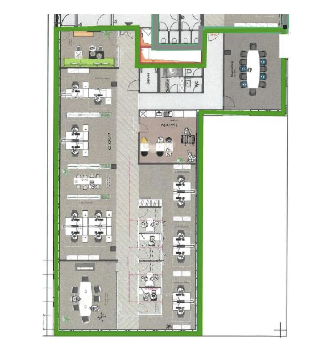 Lindbergh parkside office - Gateway Gardens