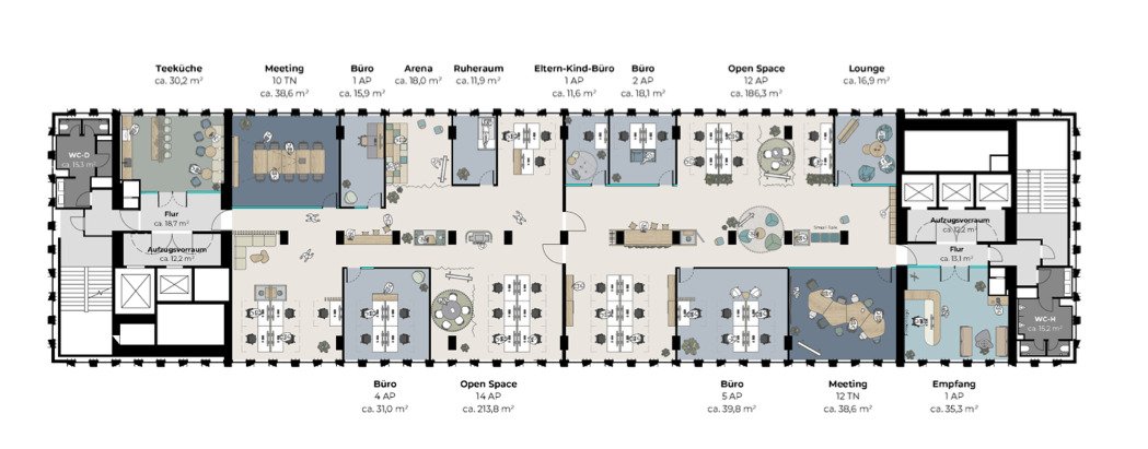 Nachhaltiges Refurbishment - Exklusive Büroflächen in Bahnhofsnähe