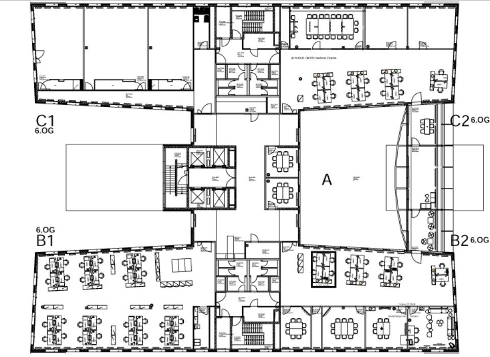 Repräsentatives Bürogebäude mit beeindruckendem Foyer