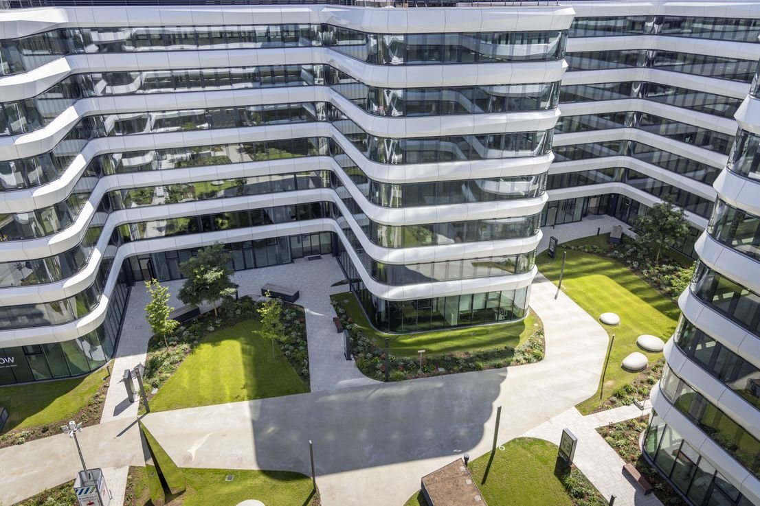 Repräsentativer Büroneubau - Gateway Gardens