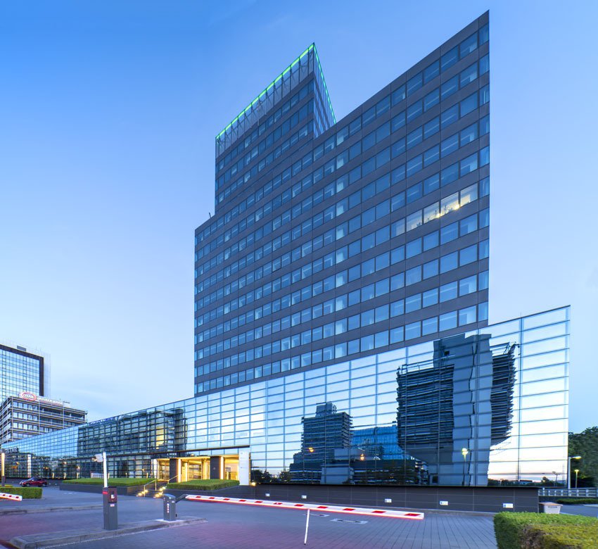 Landmark Building in der Bürostadt