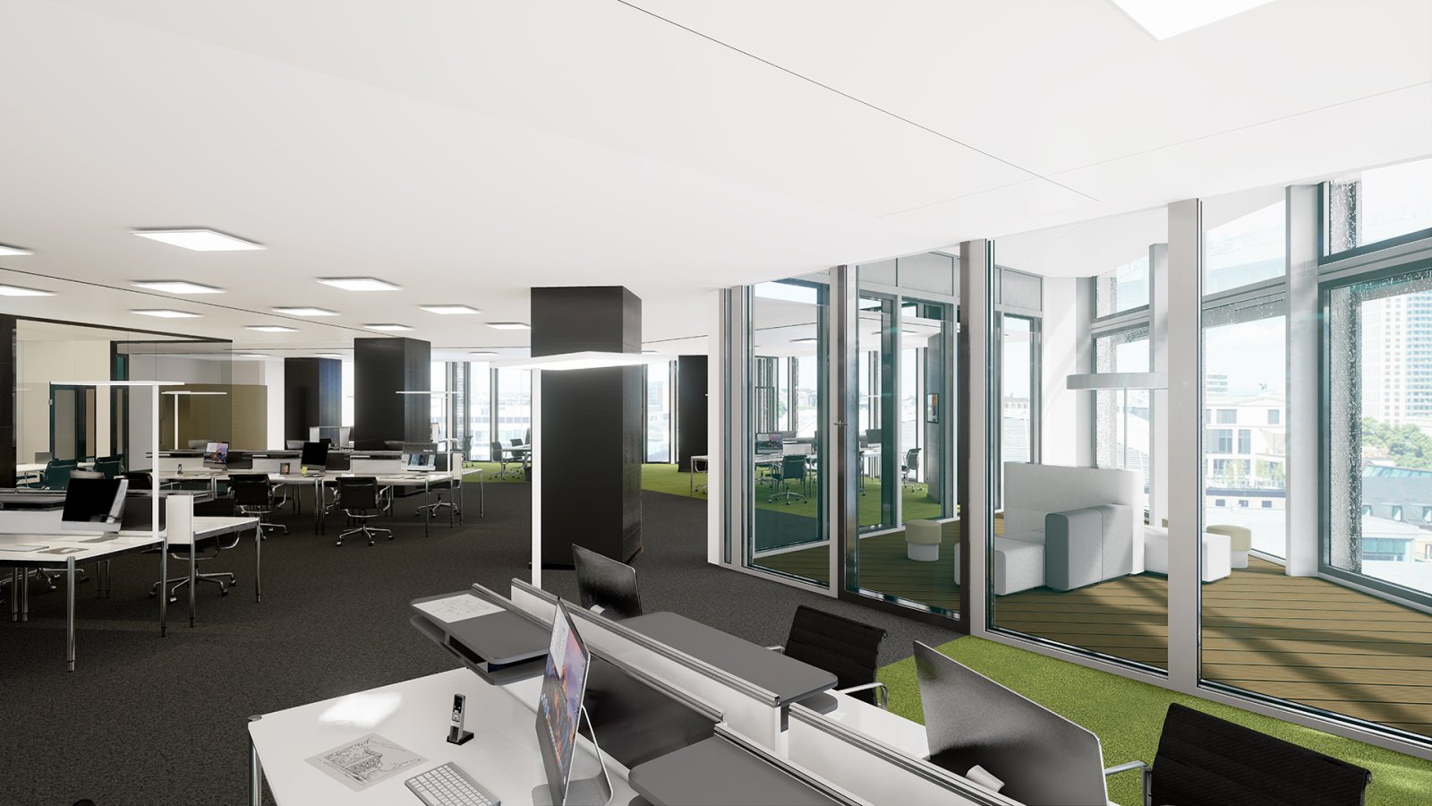 Exklusive Bürofläche im GardenTower Frankfurt