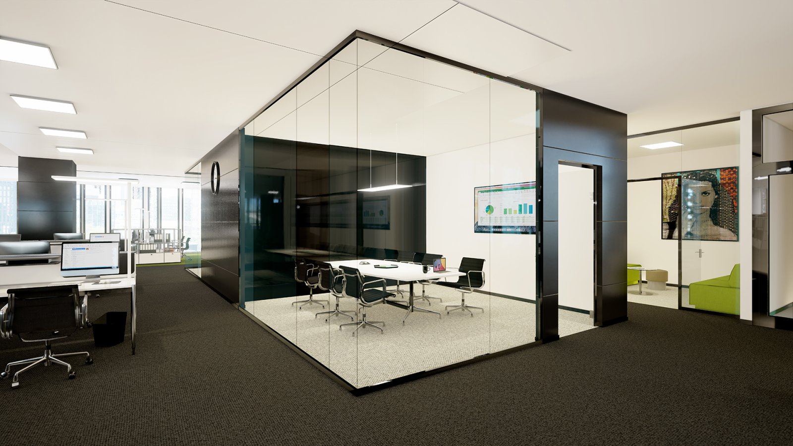 Exklusive Bürofläche im GardenTower Frankfurt