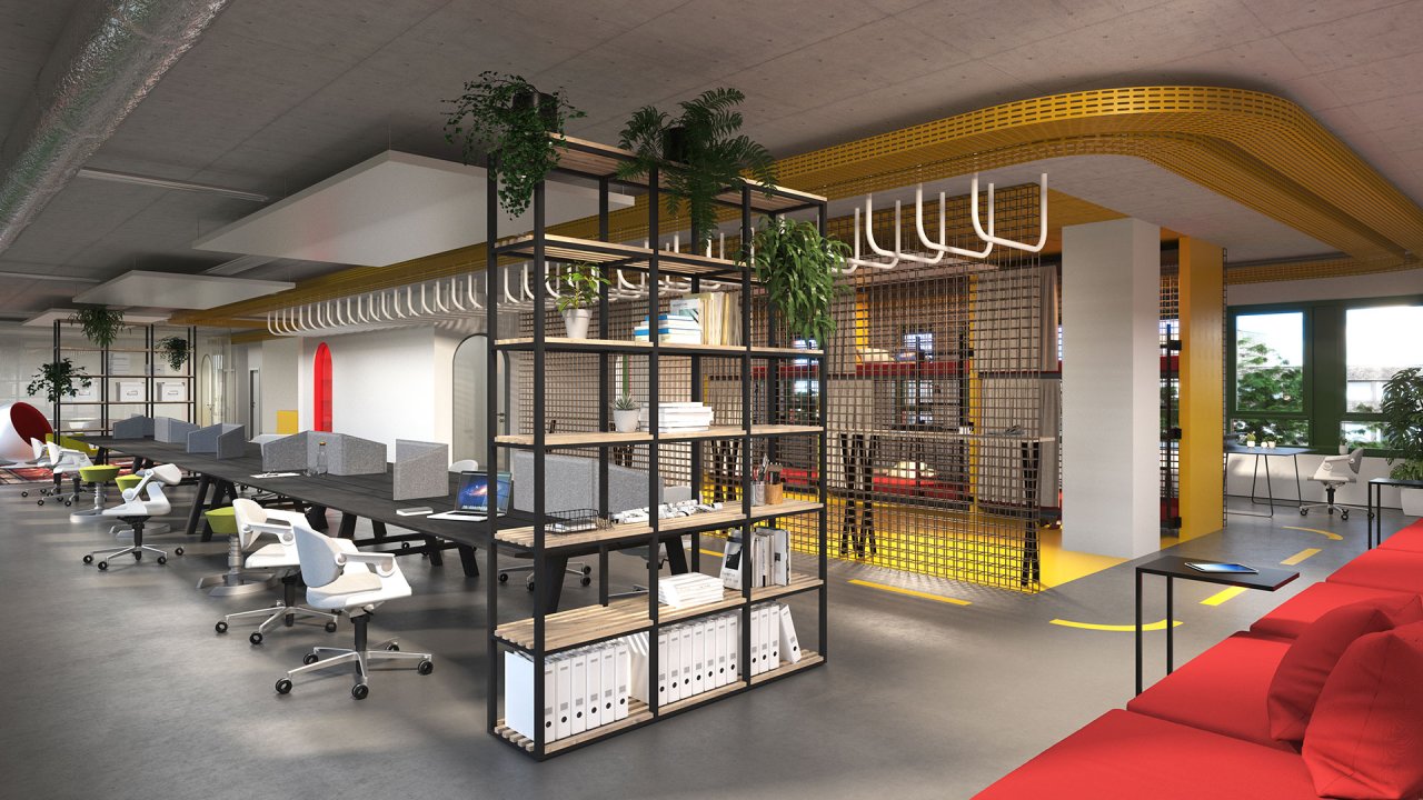 Moderne Loftflächen mit hohem Ausbaustandard
