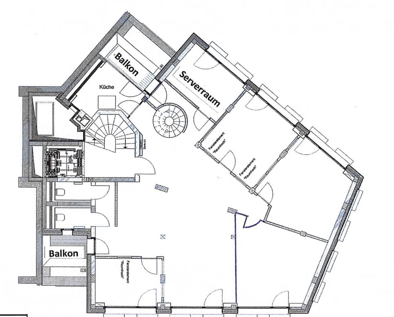 Zentrale Bürofläche in der City - Umbau nach Mieterwunsch