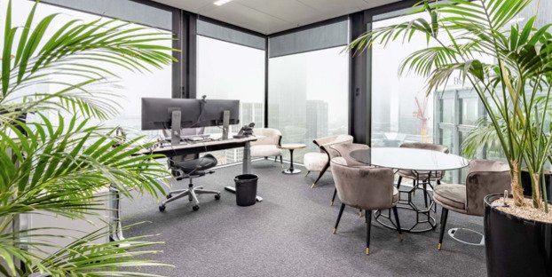 Untermietflächen in architektonischem Highlight