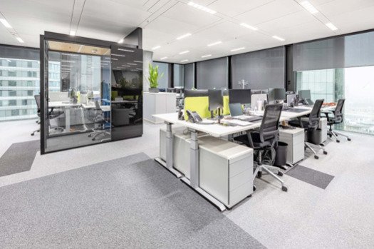 Untermietflächen in architektonischem Highlight