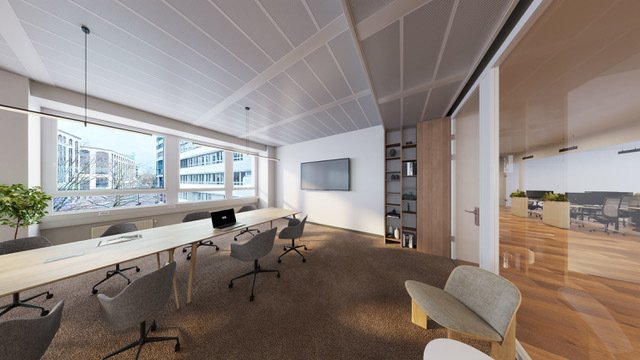 Hochwertig ausgebaute Büroflächen zu fairen Konditionen