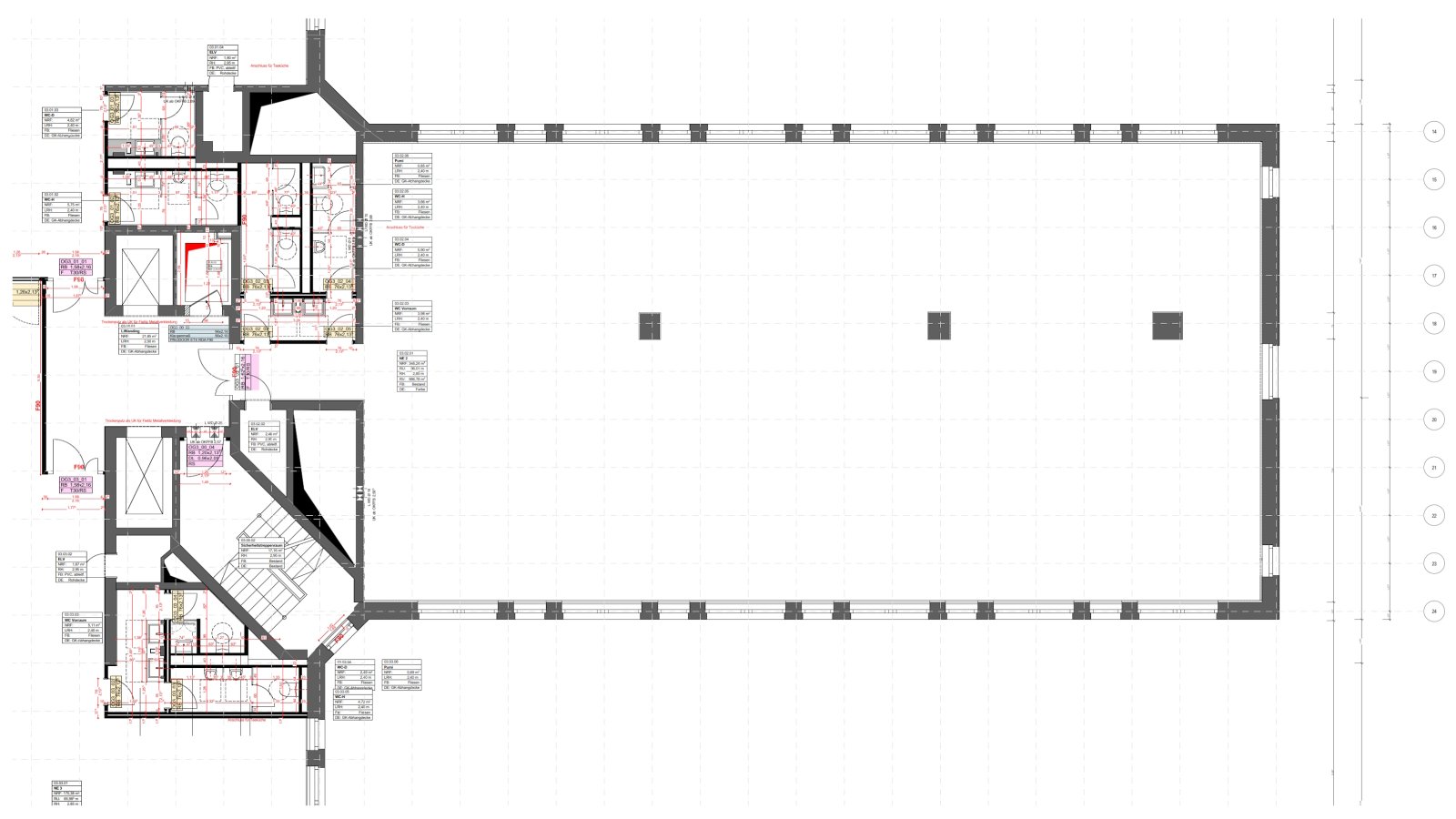 Moderne Loftflächen mit hohem Ausbaustandard