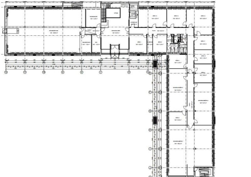 Modernes Bürohaus mit repräsentativen Außenflächen