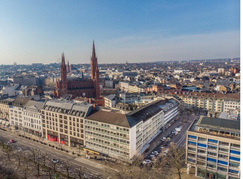 Kleinteilige Büroflächen mit herrlichem Blick über Wiesbaden