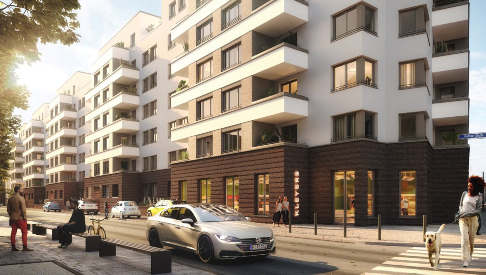 Neubau Erstbezug - Ladenlokal/Büro/Praxis mit guter Sichtbarkeit