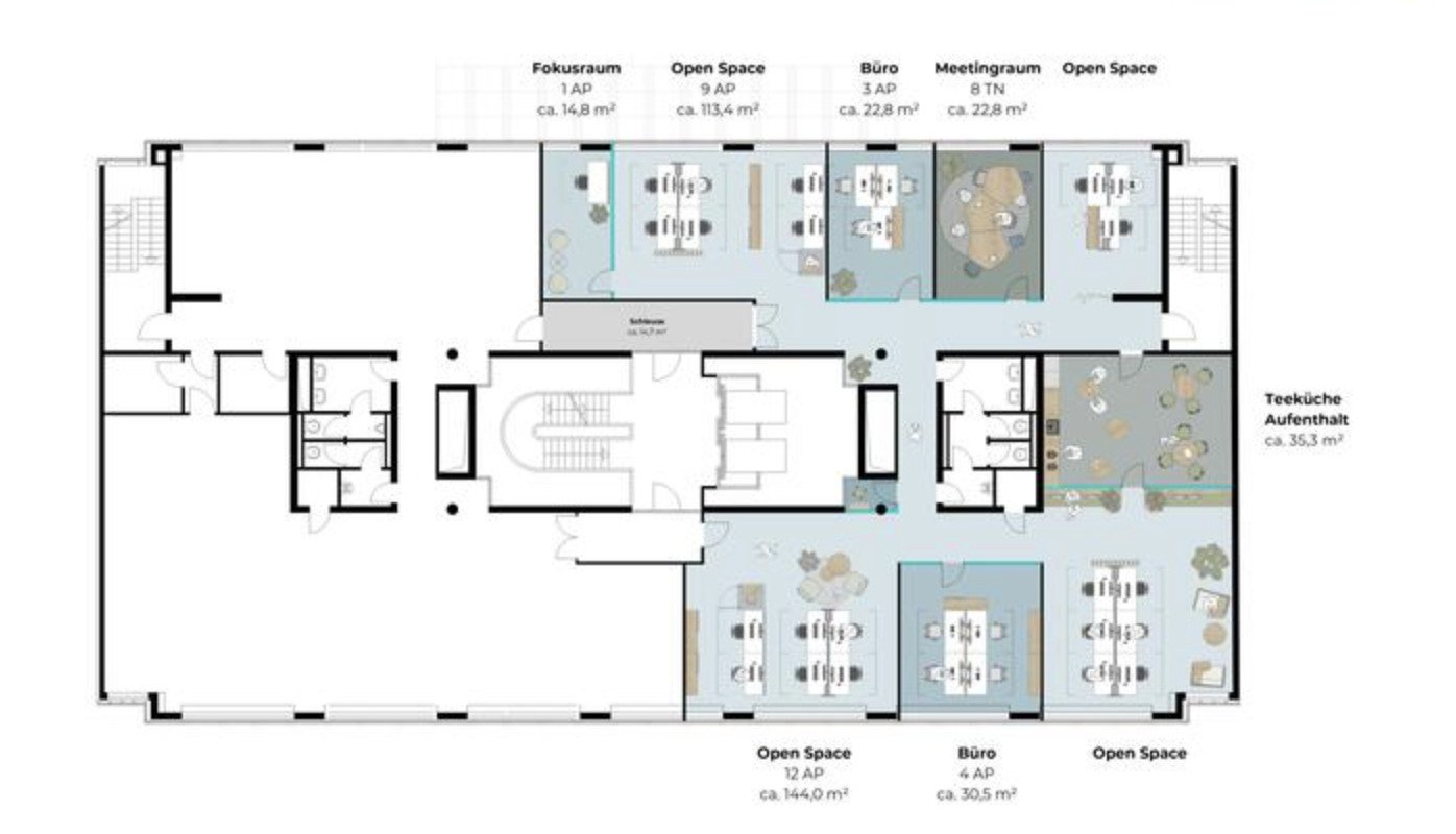 Repräsentative Büroflächen in zentraler Lage