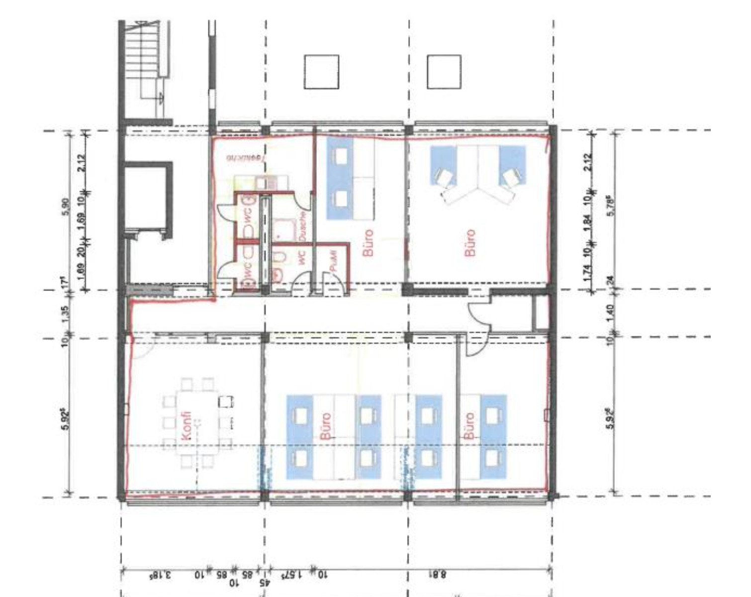 Ihr Büro im Herzen der Stadt