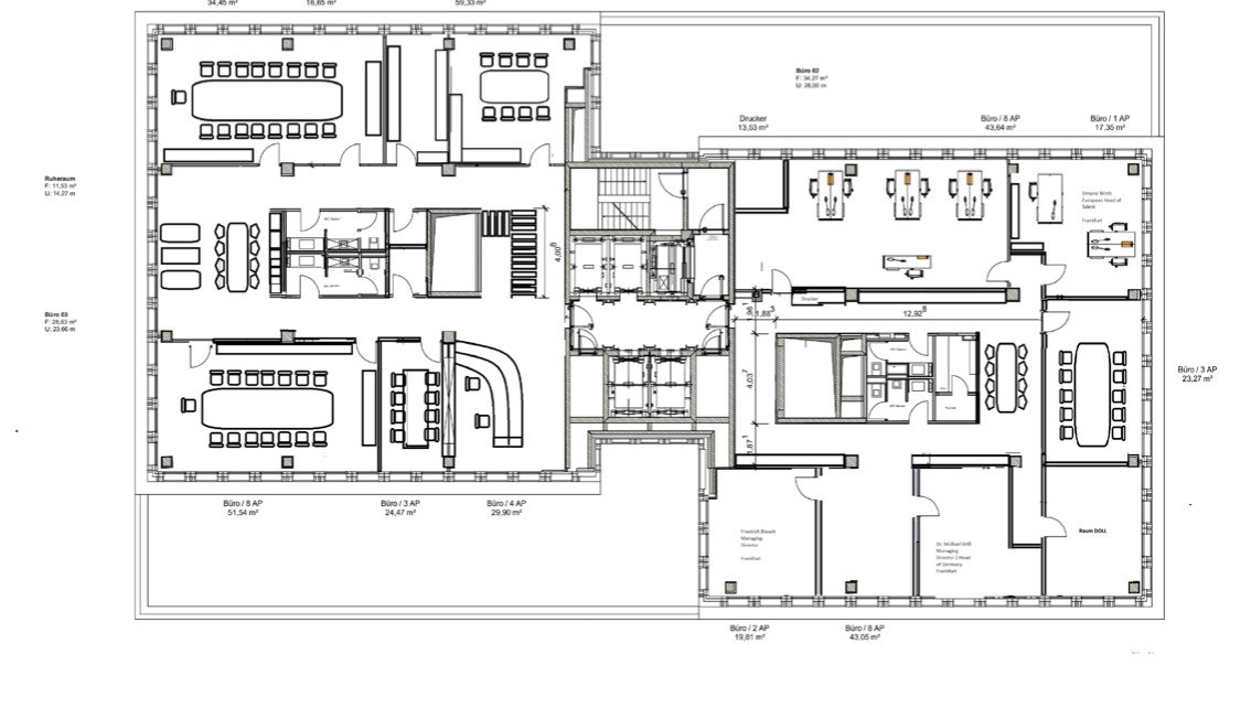 Hochwertig ausgebaute Büroflächen in bester Westendlage