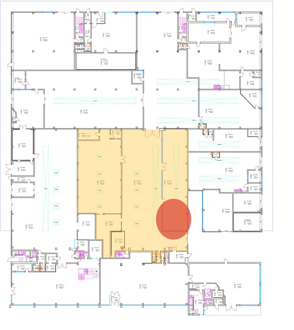 Lager-und Serviceflächen