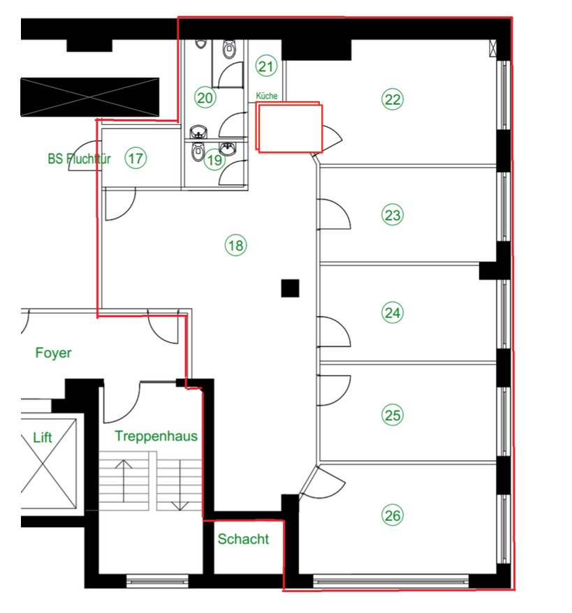 Denkmalgeschützter Stilaltbau in zentraler Lage
