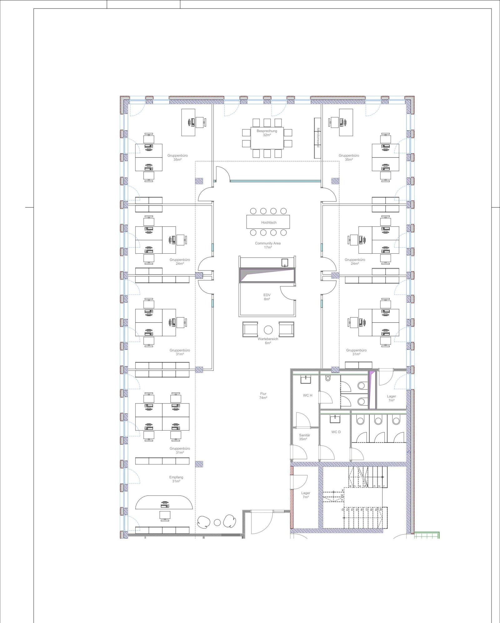The Unique – Moderne Büroflächen direkt am Flughafen BER - 5 OG