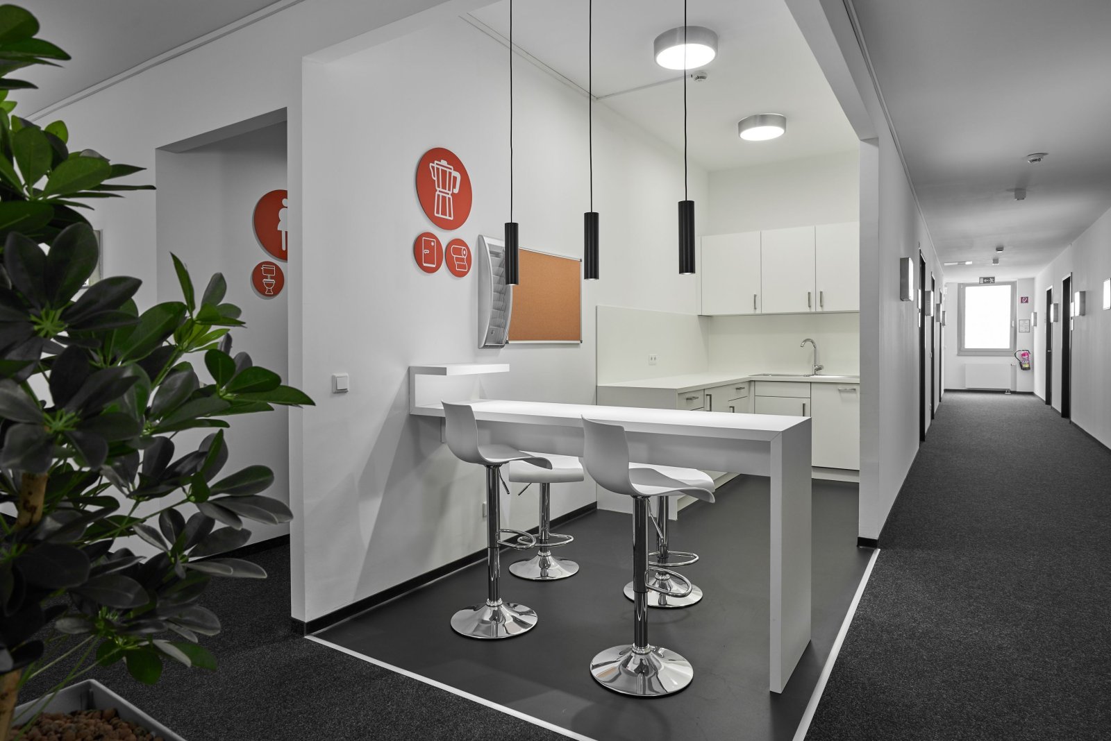 Funktionale Büroflächen mit flexibler Raumaufteilung