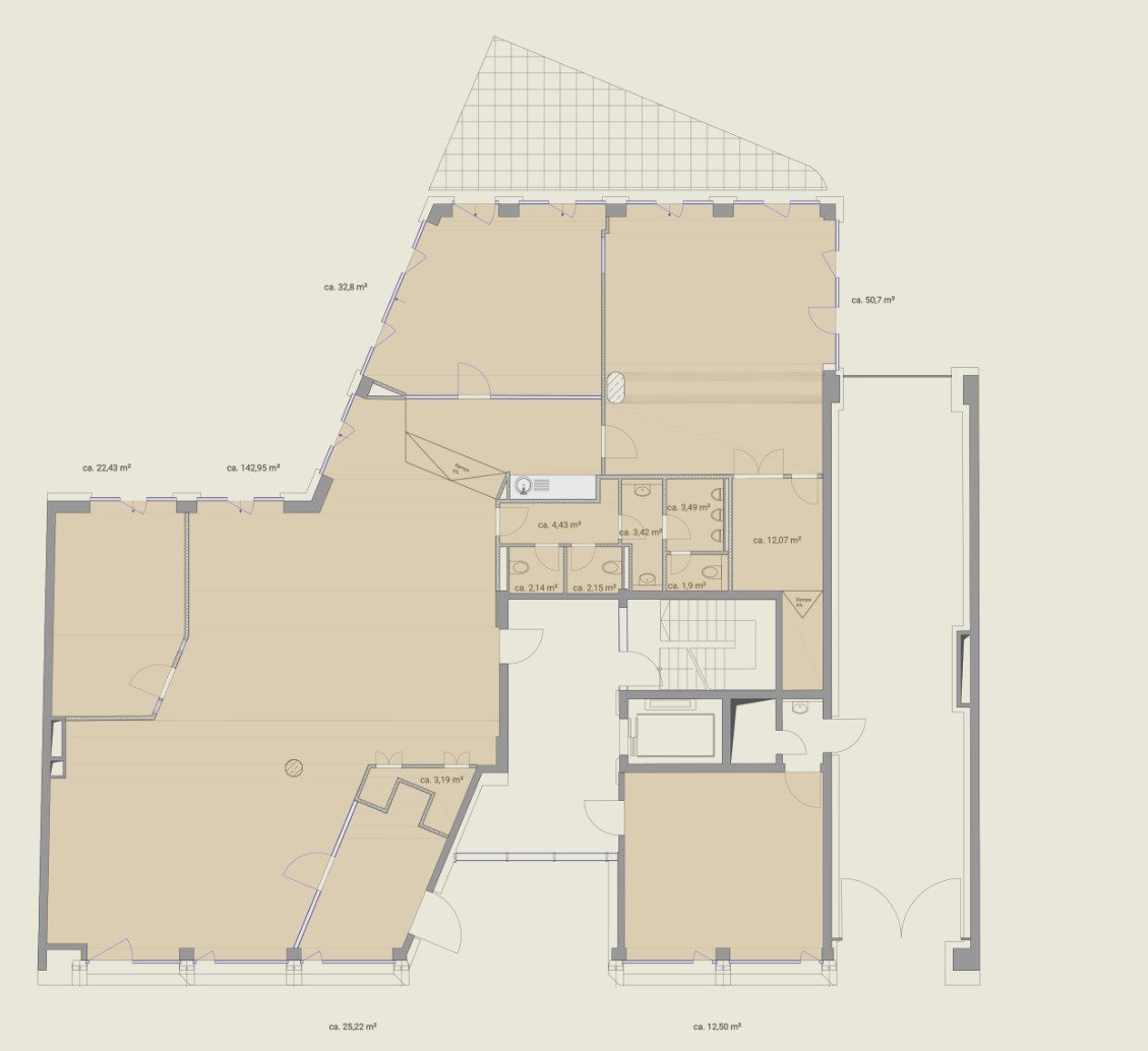 Moderne und repräsentative Bürofläche in zentraler Lage