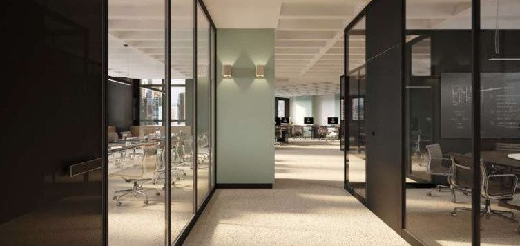 Hochwertig ausgebaute Flächen mit effizienten Grundrissen