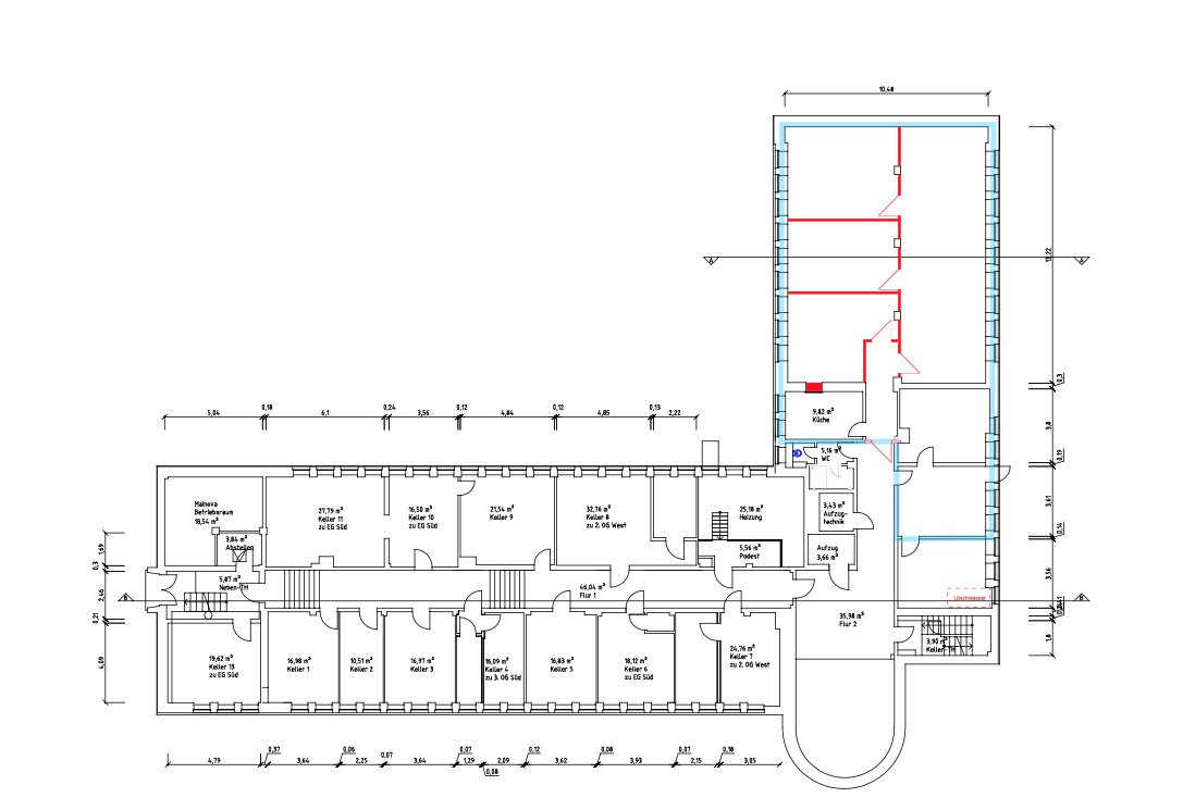 Souterrain-Einheit mit exklusivem Zugang – ideal für Yoga, Therapie, Studio oder vergleichbare Nutzung