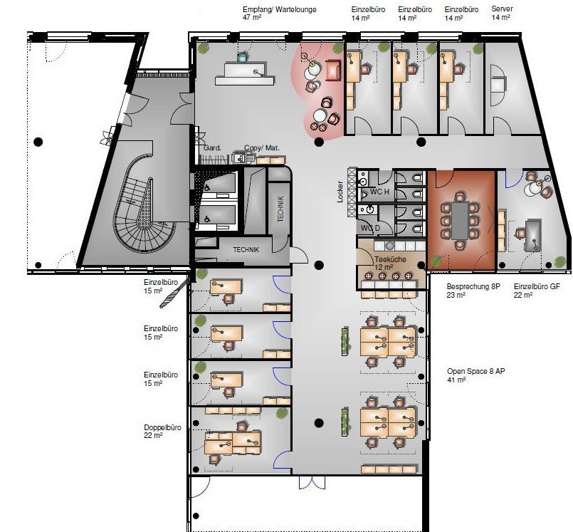 Moderne Büroflächen in zentraler Citylage