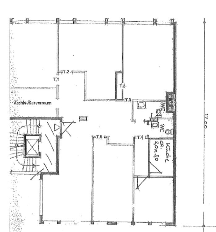 Zentrale Bürofläche am Kaiserplatz