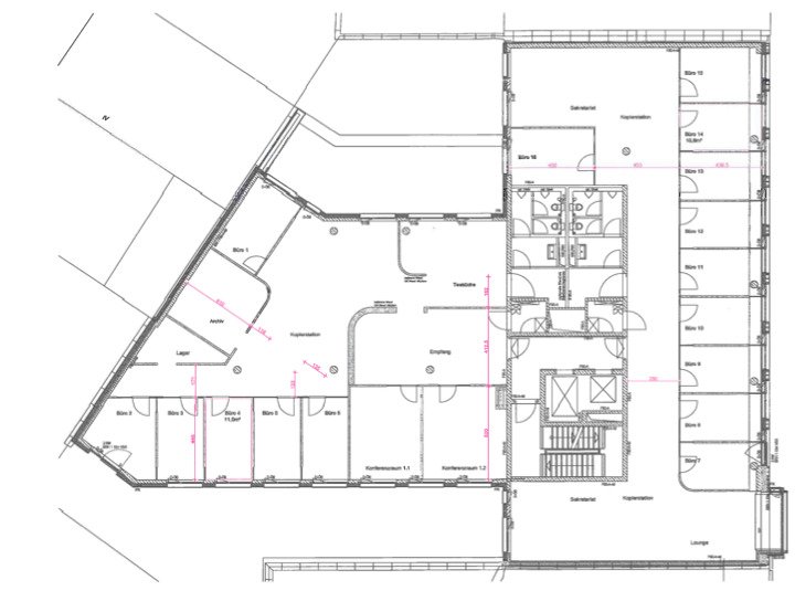 Ihr repräsentativer Firmensitz in der Stadtmitte
