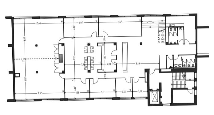 Moderne Bürofläche mit hochwertiger Ausstattung