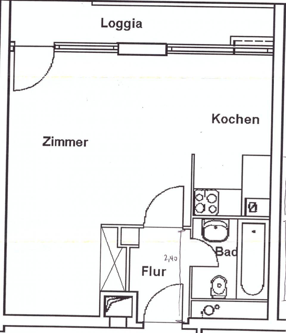 Hochwertig Möbliertes Apartment direkt in der City - Zentral und dennoch ruhig 