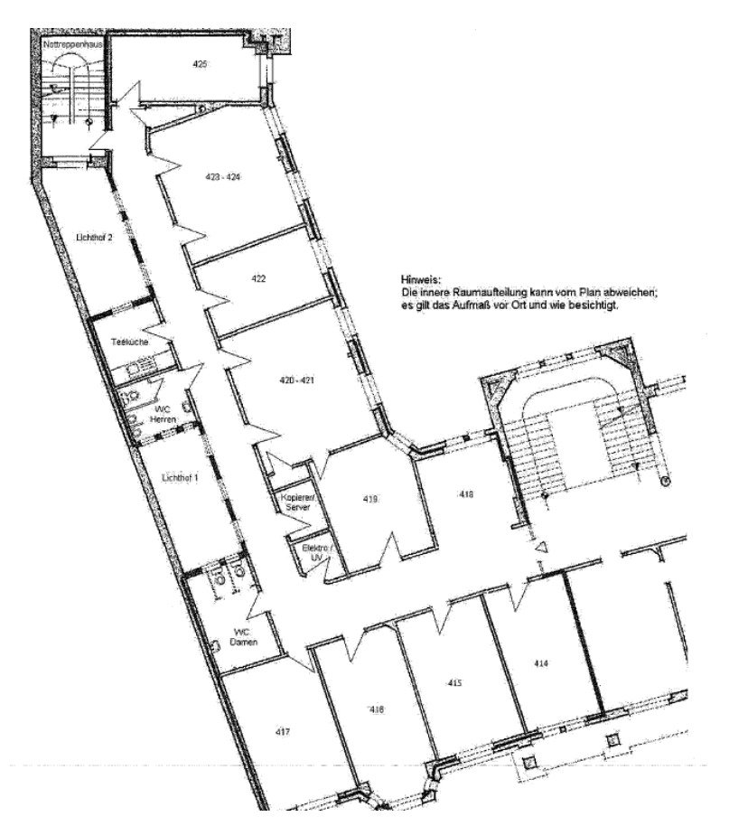 Repräsentativer Altbau direkt am Hauptbahnhof