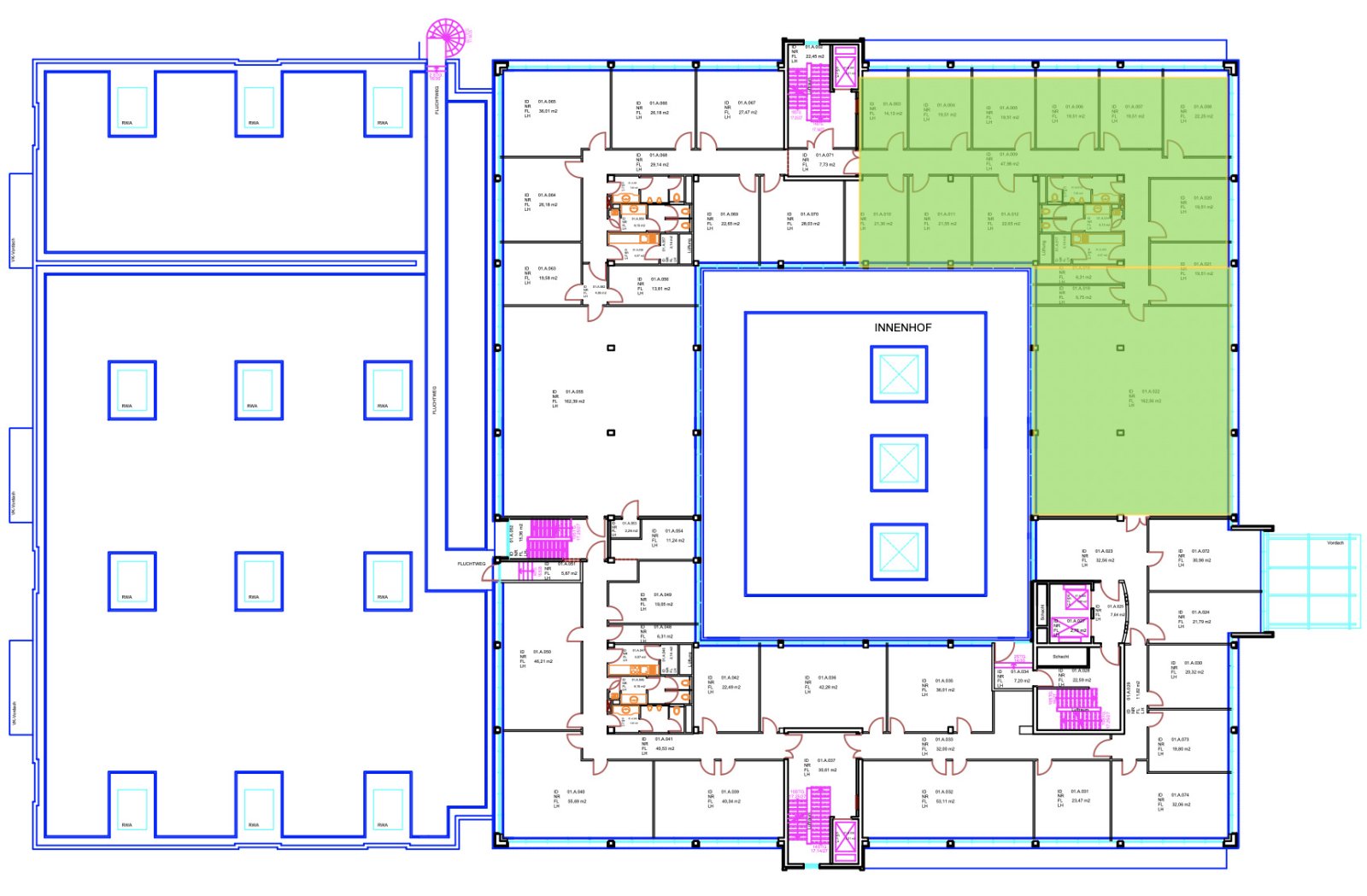 Repräsentative Büroflächen zu attraktiven Konditionen