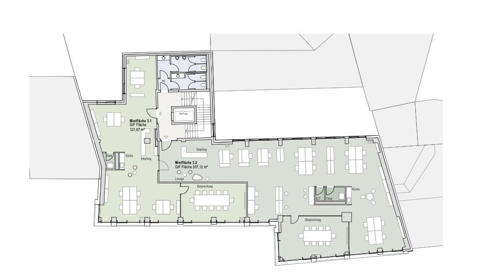 Repräsentative Büroflächen in bester Innenstadtlage
