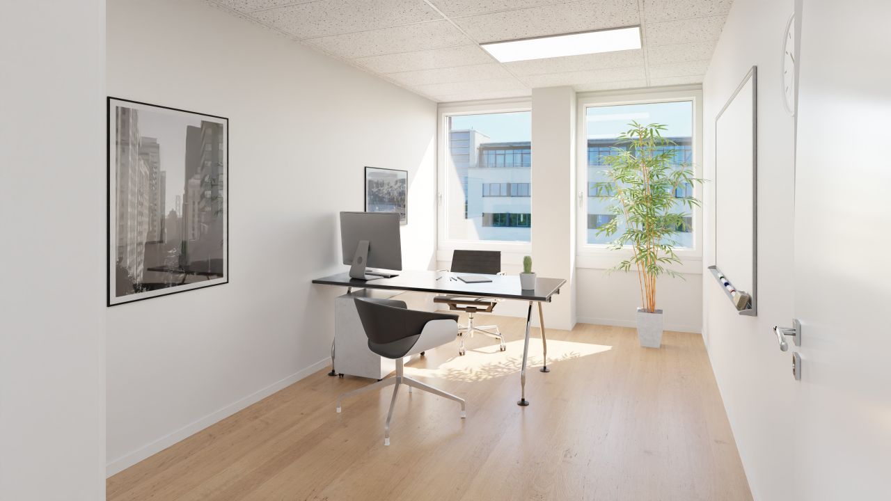 Perspektive Einzelbüro Perspektive Einzelbüro