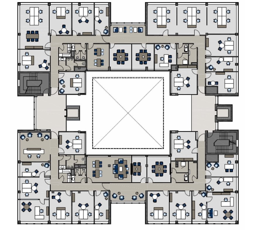 1.Obergeschoss ca. 1.180 m² 1.Obergeschoss ca. 1.180 m²