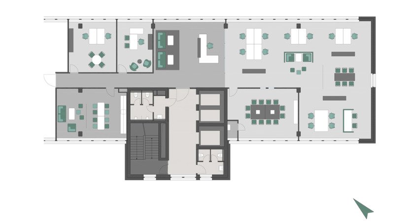 8.Obergeschoss ca. 391 m² 