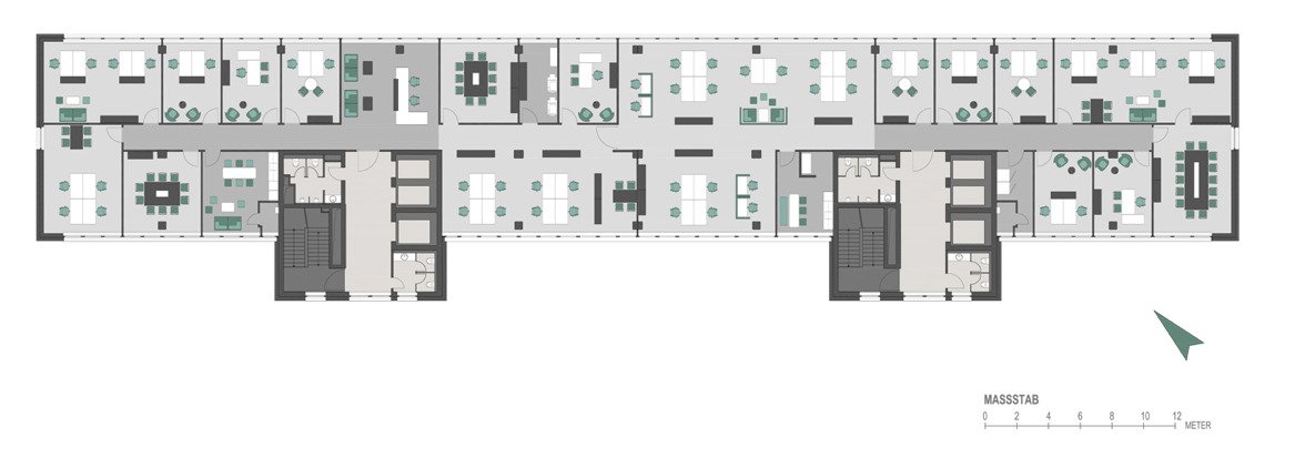 2.Obergeschoss ca. 920 m² 
