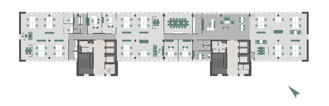 9.Obergeschoss ca. 920 m² 