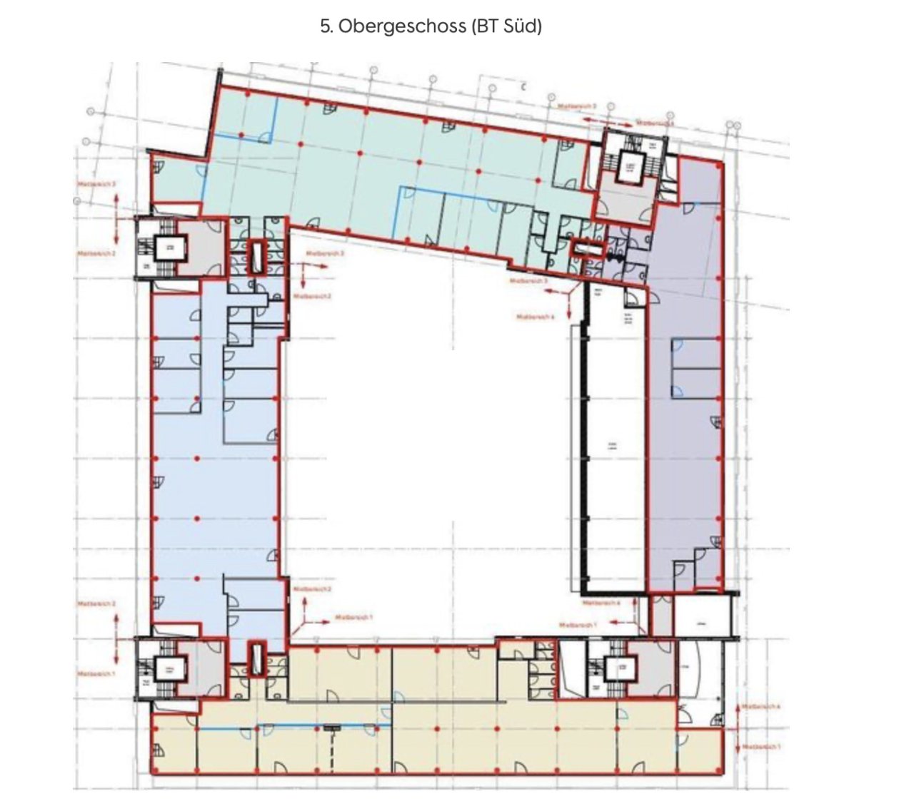 5.Obergeschoss Süd 5.Obergeschoss Süd