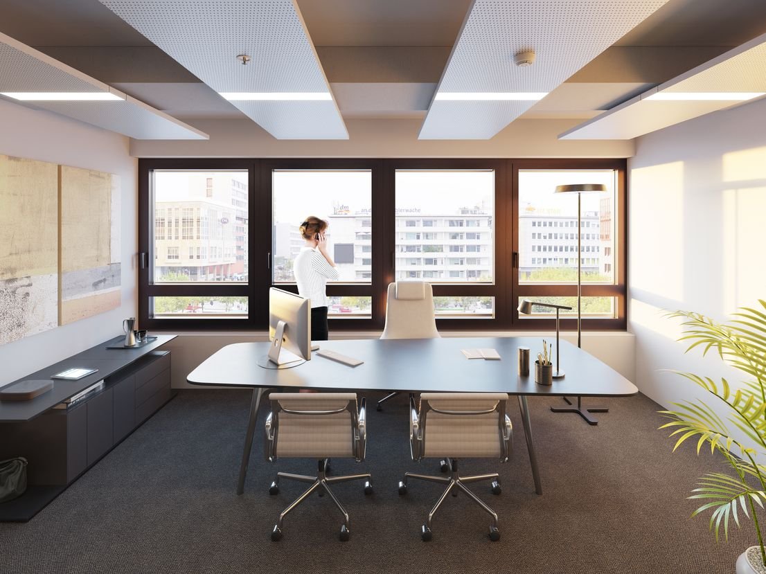 Visualisierung Einzelbüro Visualisierung Einzelbüro