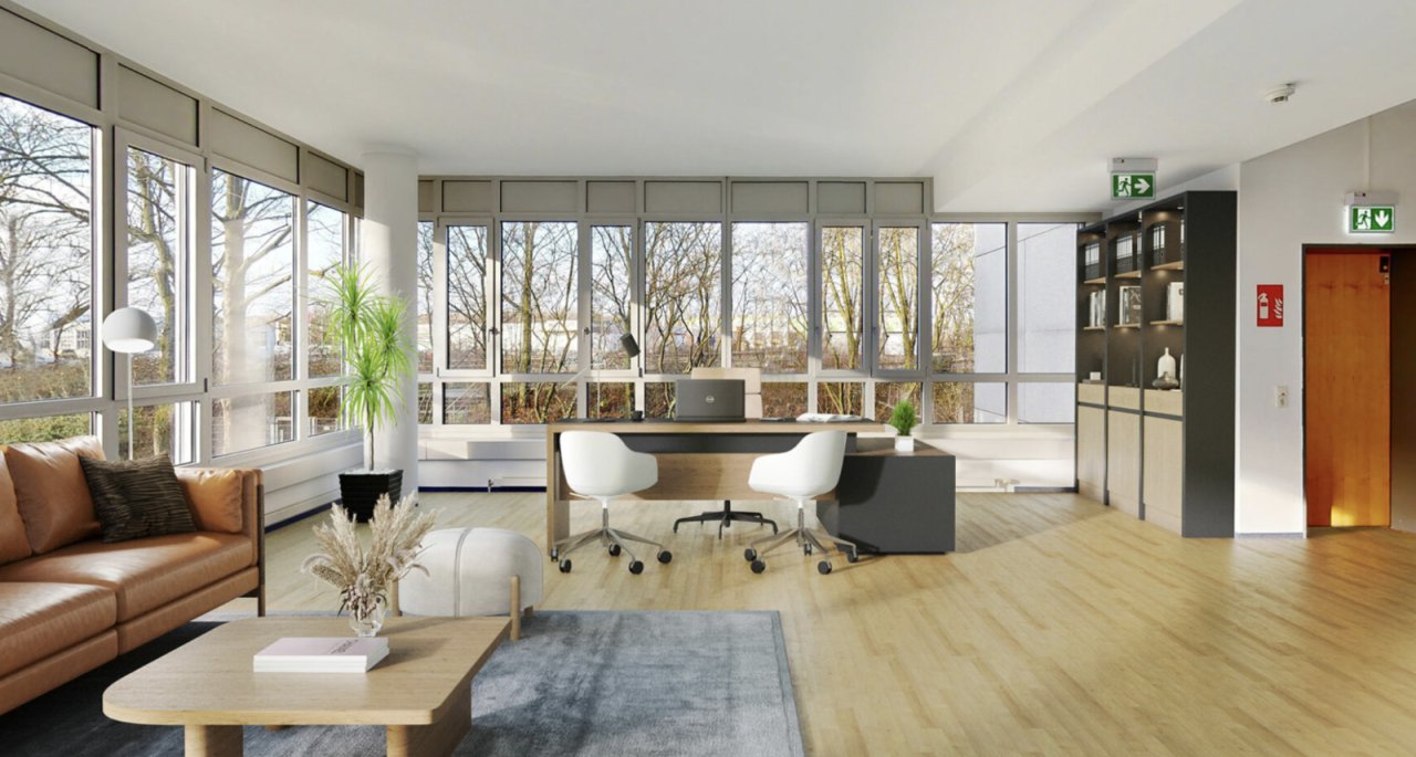 Visualisierung Büro Geschäftsführung Visualisierung Büro Geschäftsführung